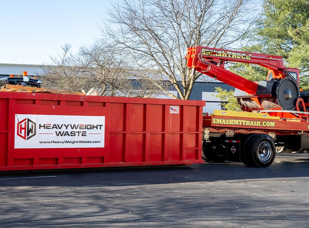 Heavyweight Waste partners with Smash My Trash to reduce waste